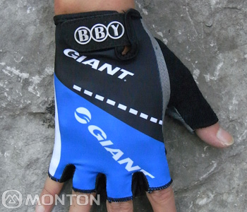 2012 Giant Guante de bicicletas negro y azul